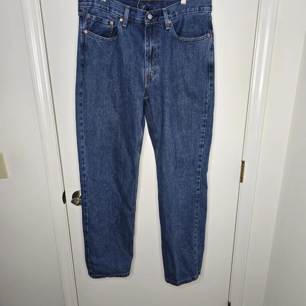 Levi's 550 Men's Straight Blue Jeans 36 X 34